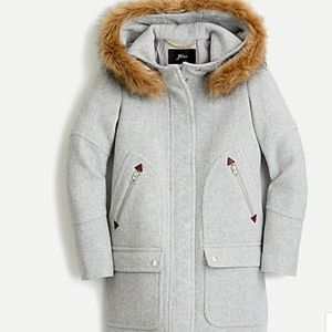 Chateau parka in Italian stadium-cloth wool